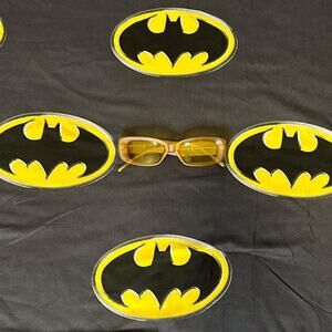 Giant Vintage Retro Rectangle Transparent Sunglasses